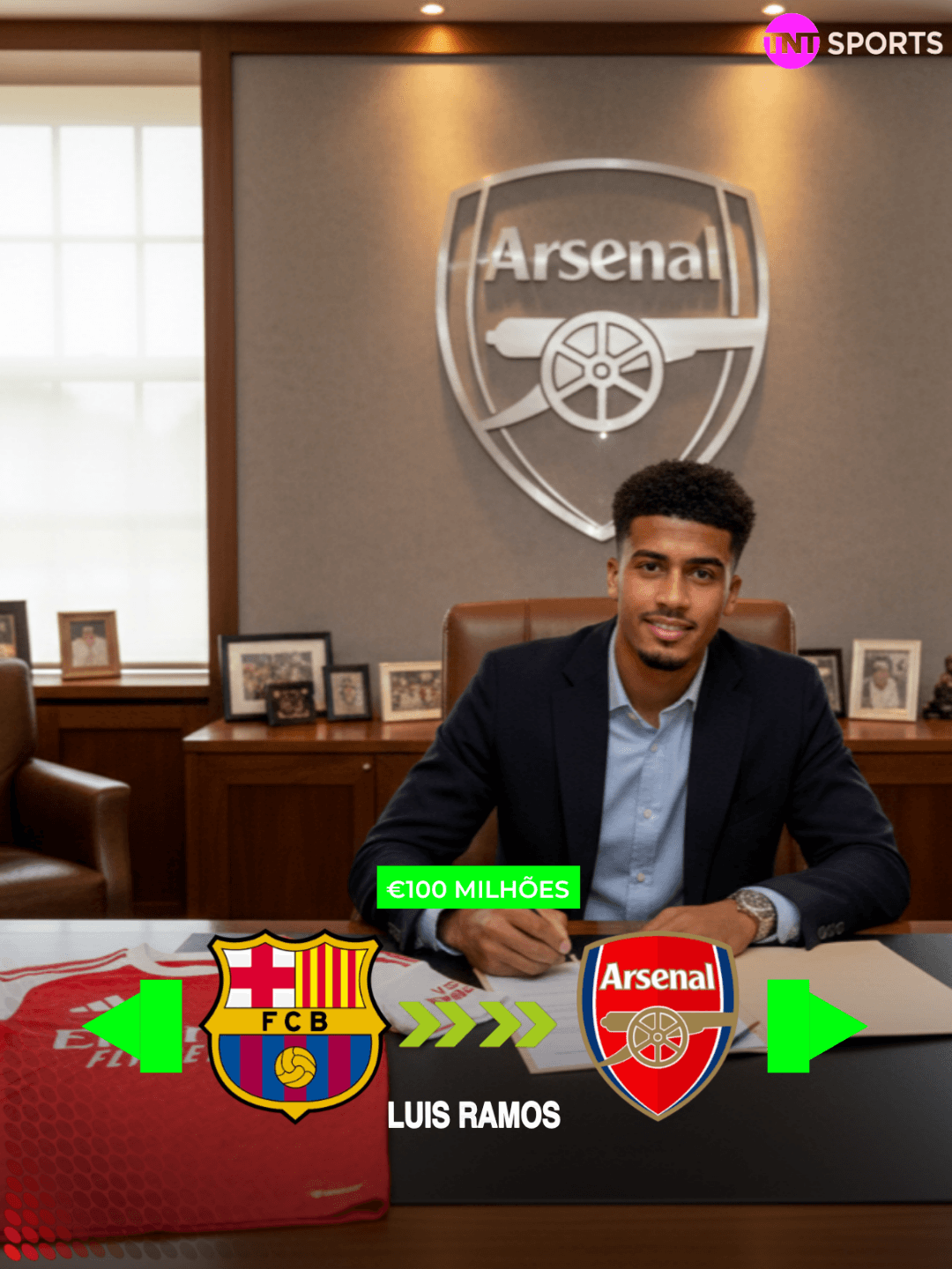 CARA NOVA EM LONDRES!!! Luis Ramos assinou contrato até 2036 com os Gunners e chega pra reforçar o clube londrino ja no inicio da tempora…