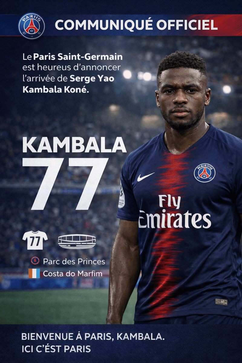 Allez Paris❤️💙 Feliz por estar iniciando essa nova jornada com um clube tão gigante quanto o Paris. Obrigado ao torcedores pela recepção…