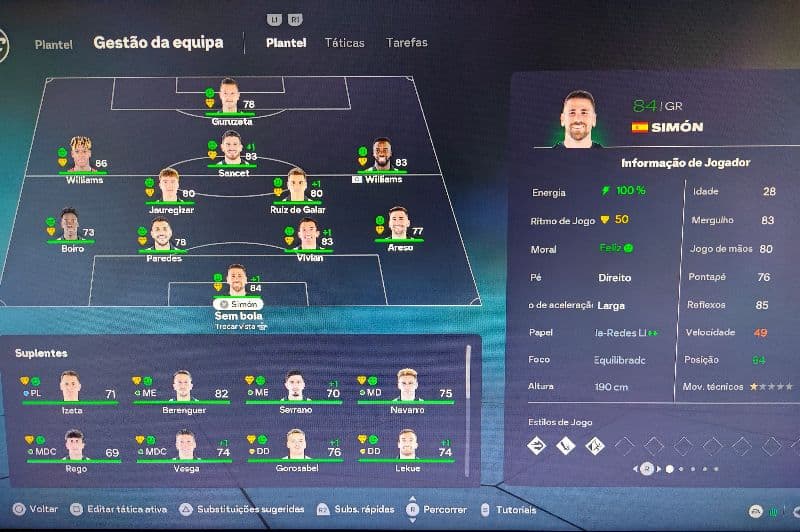 Depois de chegar a Bilbao, Mendilibar deparase com uma equipa sem confiança... E 8 lesões, o trabalho com certeza não será fácil, pelo me…