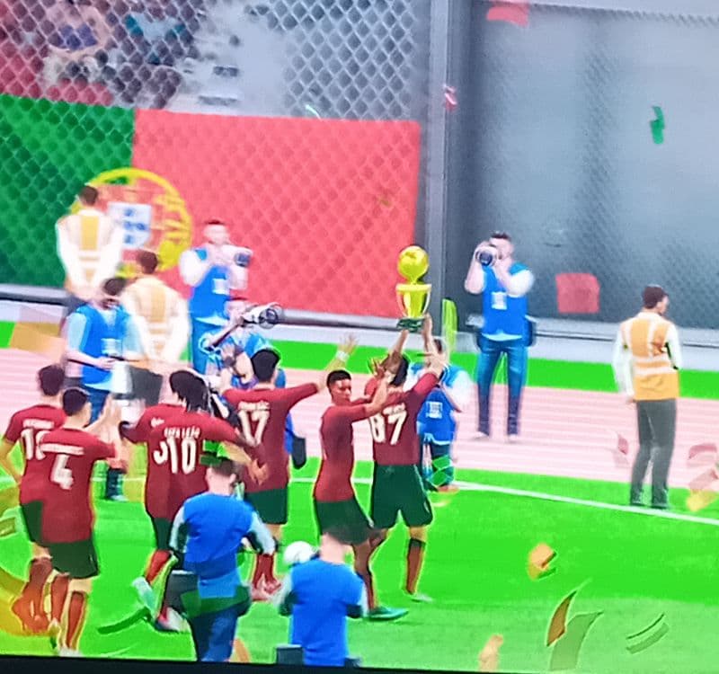 Depois de uma grande final da Copa do Mundo, Portugal ganha 4-0 à França. Uma noite histórica.