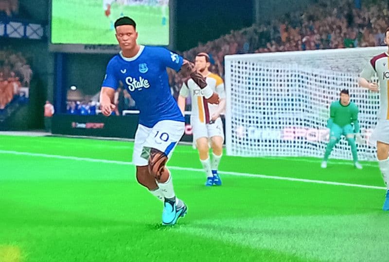 Primeiro jogo da taça Carabao cub e ficou 6-0 e Gonçalo marcou 4 golos
