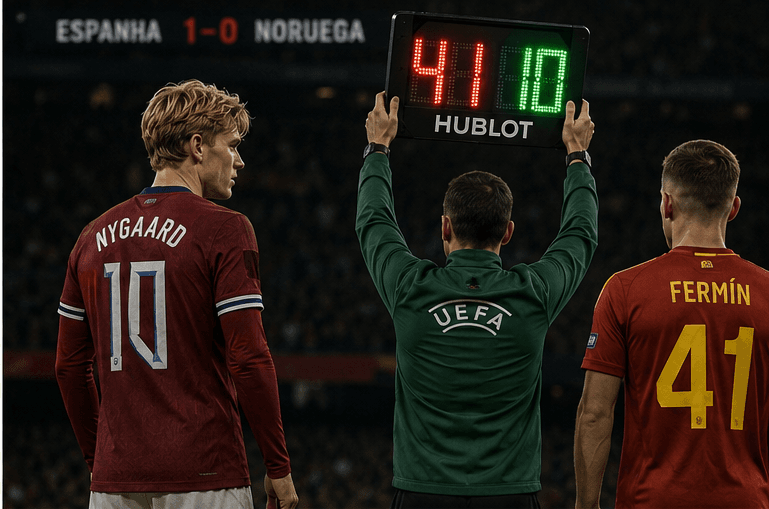 Contra a Espanha... Entrei e decidi a partida! 1 x 1!