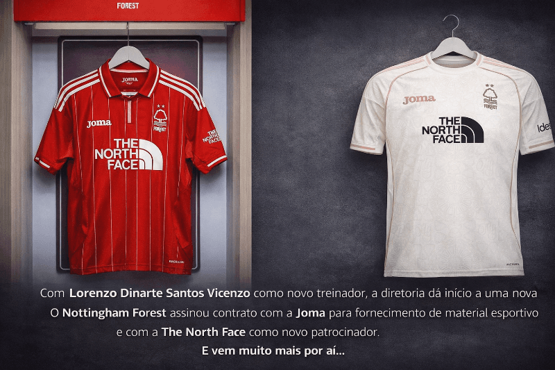 Novos patrocinadores para o nosso clube