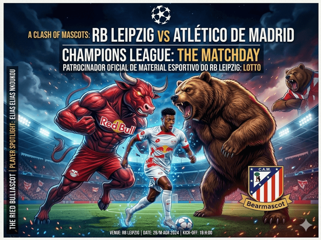 RED BULL LEIPZING X ATLETICO DE MADRID PELA CHAMPIONS LEAGUE,ELES QUE RIVALIZAM PELA LIDERANÇA DA CHAMPIONS LEAGUE VÃO TER UM CONFRONTO D…