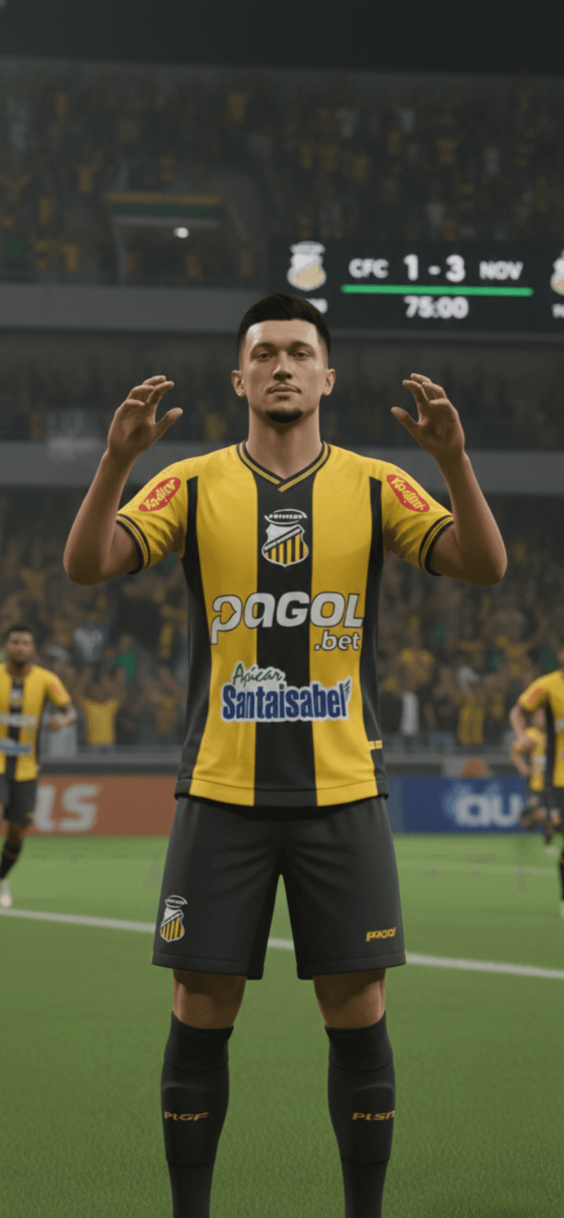 Fora de casa, jogo pesado e entrega do começo ao fim. Feliz demais por ajudar com dois gols e uma assistência. Vitória gigante, atuação d…