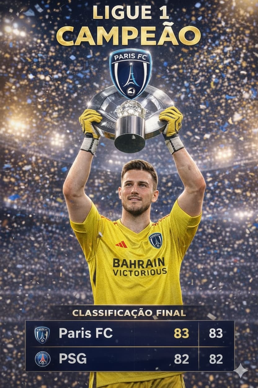 O Paris é campeão Francês, e conquista a tríplice coroa na temporada com a Copa e a Euro , o rival PSG ficou com a Champions e eles se en…