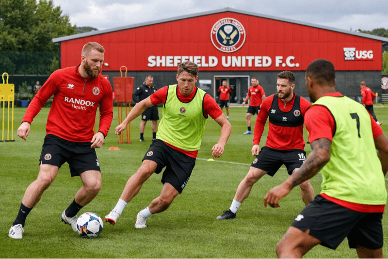 Treino produtivo para o jogo da EFL CHAMPIONSHIP 🖤❤️ —- English: Productive training for the EFL CHAMPIONSHIP game 🖤❤️