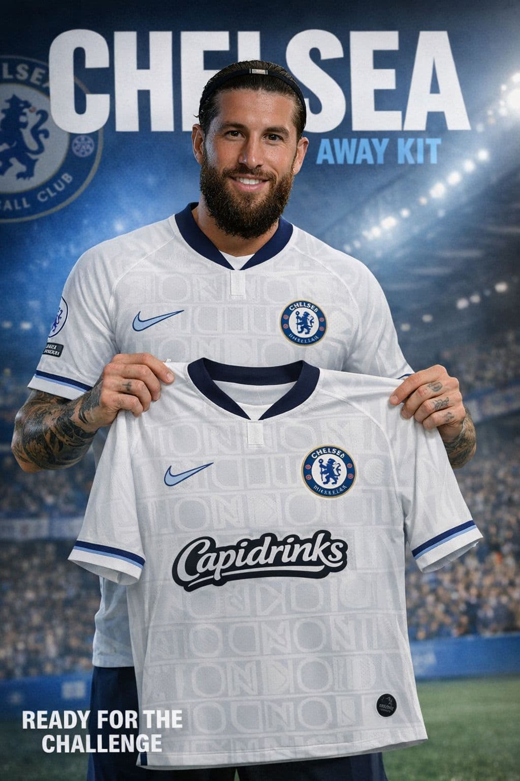 Novo Kit do Chelsea FC para a temporada 36/37! A camisa do Chelsea simboliza tradição, orgulho, garra e a paixão de lutar pelo clube e to…