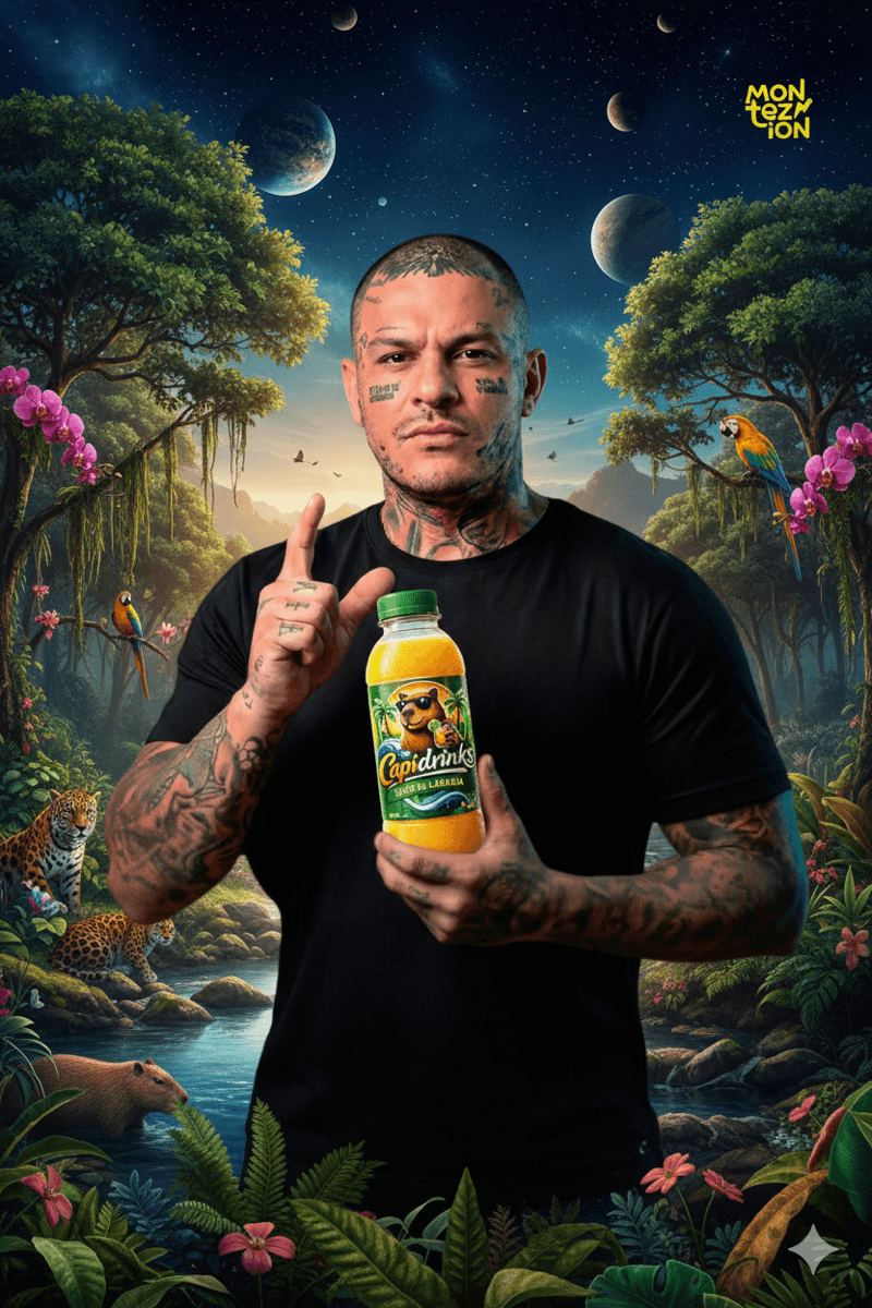 E aí felas! Adquira CapiDrinks: o saBOR do Brasil! 🇧🇷⭐️