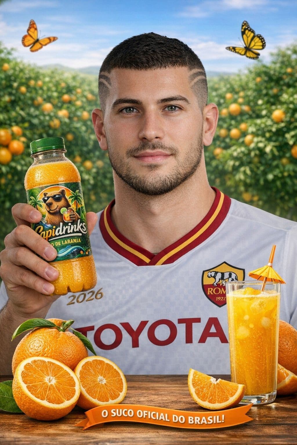 O @PedroCarvalho123 aprovou o sabor do Brasil! ⭐️🍃 Compre já, o suco mais abrasileirado do mundo! Capidrinks - o Sabor do Brasil 🇧🇷🔥