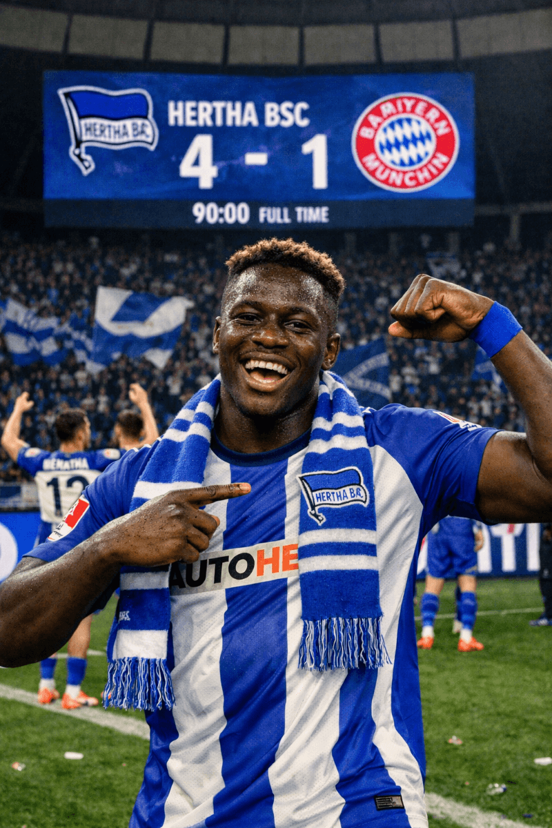 Disseram que o Hertha não tinha nível. Que era elenco fraco, projeto morto, clube sem ambição. A mídia falou, desacreditou e riu. Hoje? E…
