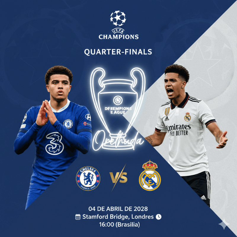 Raphinha, Cezar e Palmer VS Mbappé, Vini Jr e Kvaratskhelia pelas quartas da Champions League Líder da Premier League VS Líder da La Liga…