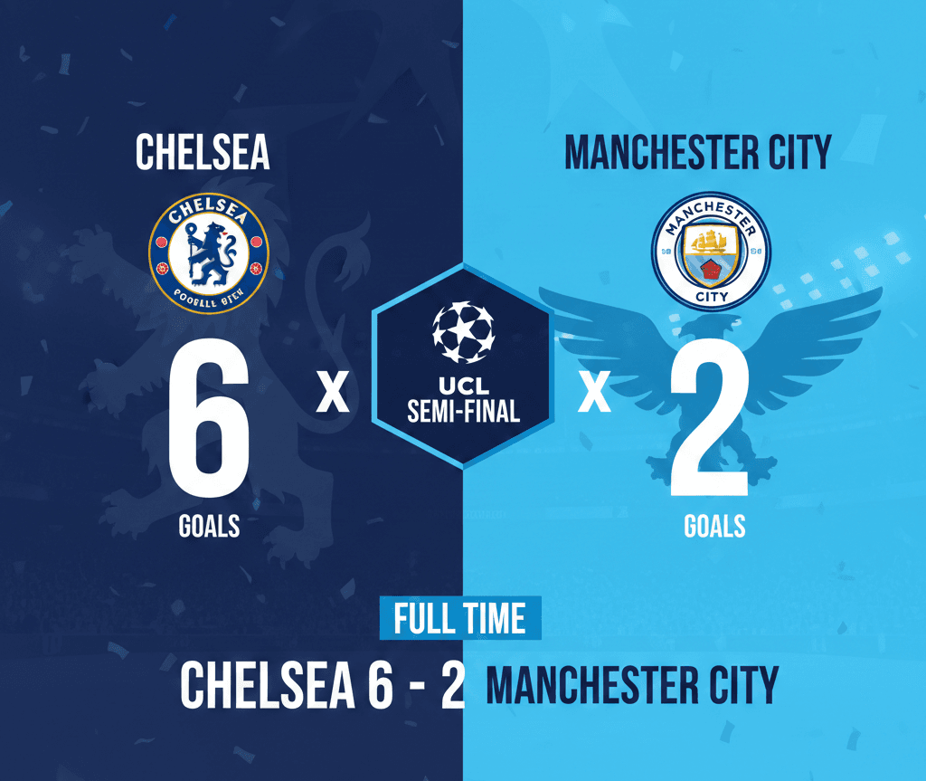 Com 3 de Cezar, 2 de Palmer e 1 de Lavia, o Chelsea goleia o Manchester City e está na FINAL da Champions League 2027/28 💭🙏
