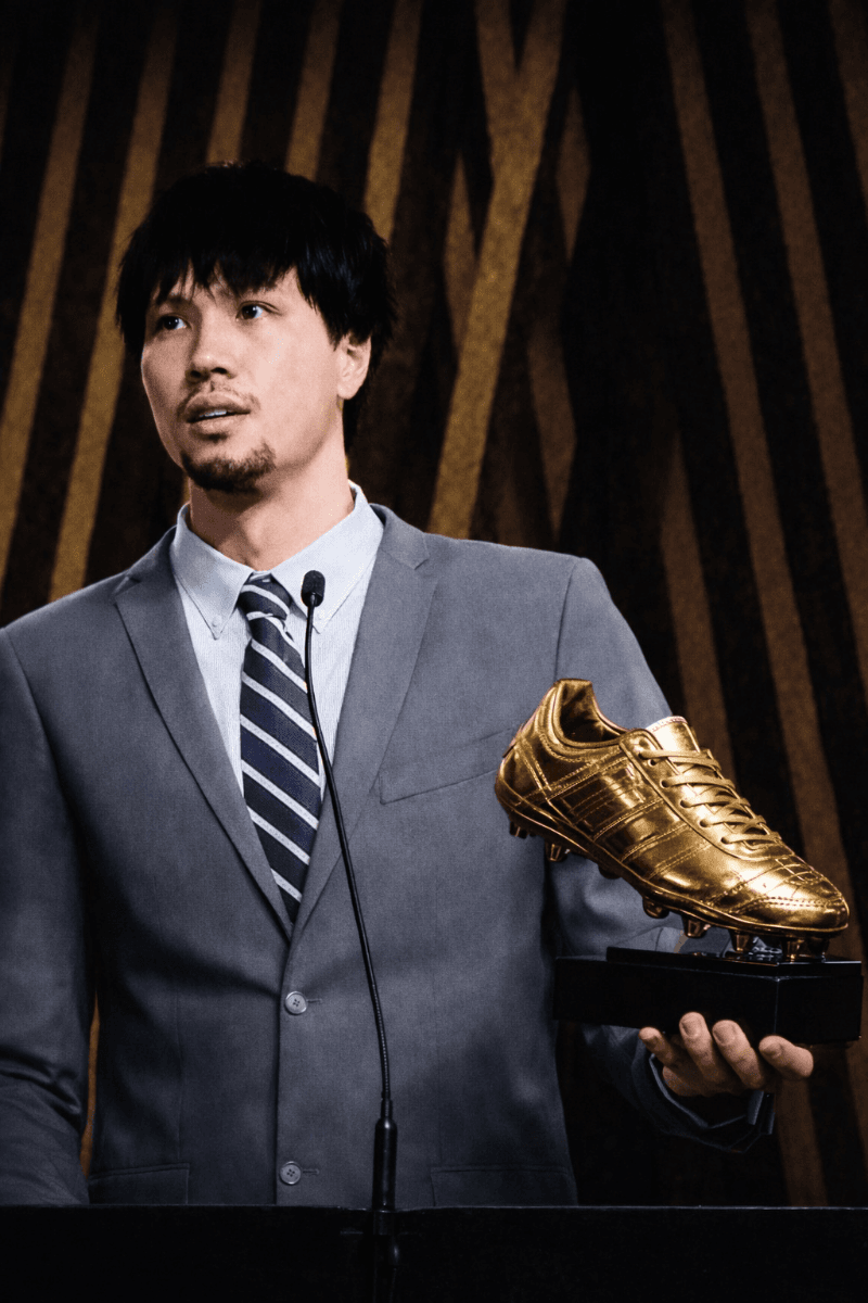 56 gols na temporada Prêmio chuteira de ouro