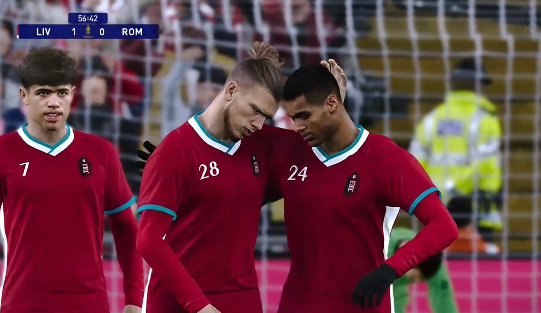 REDS NAS OITAVAS! Com gol de Gakpo aos 53 minutos, o Liverpool bate a Roma e consegue a classificação suada.