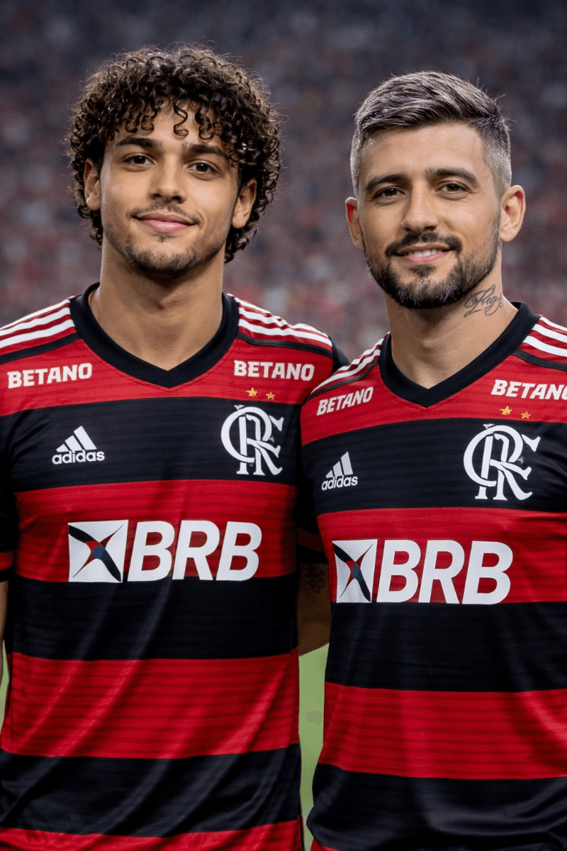 Eu e minha inspiração!! É gratificante poder jogar só sei lado, ídolo!!!🖤♥️ Em busca da libertadores.
