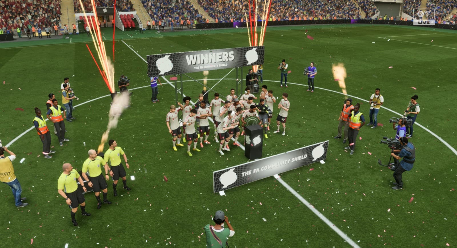 Vitória!🏅 Vitória na primeira final da temporada, vitória no primeiro clássico da temporada. CHAMPIONS 🏅🏆 🔴LFC 2X0 CFC