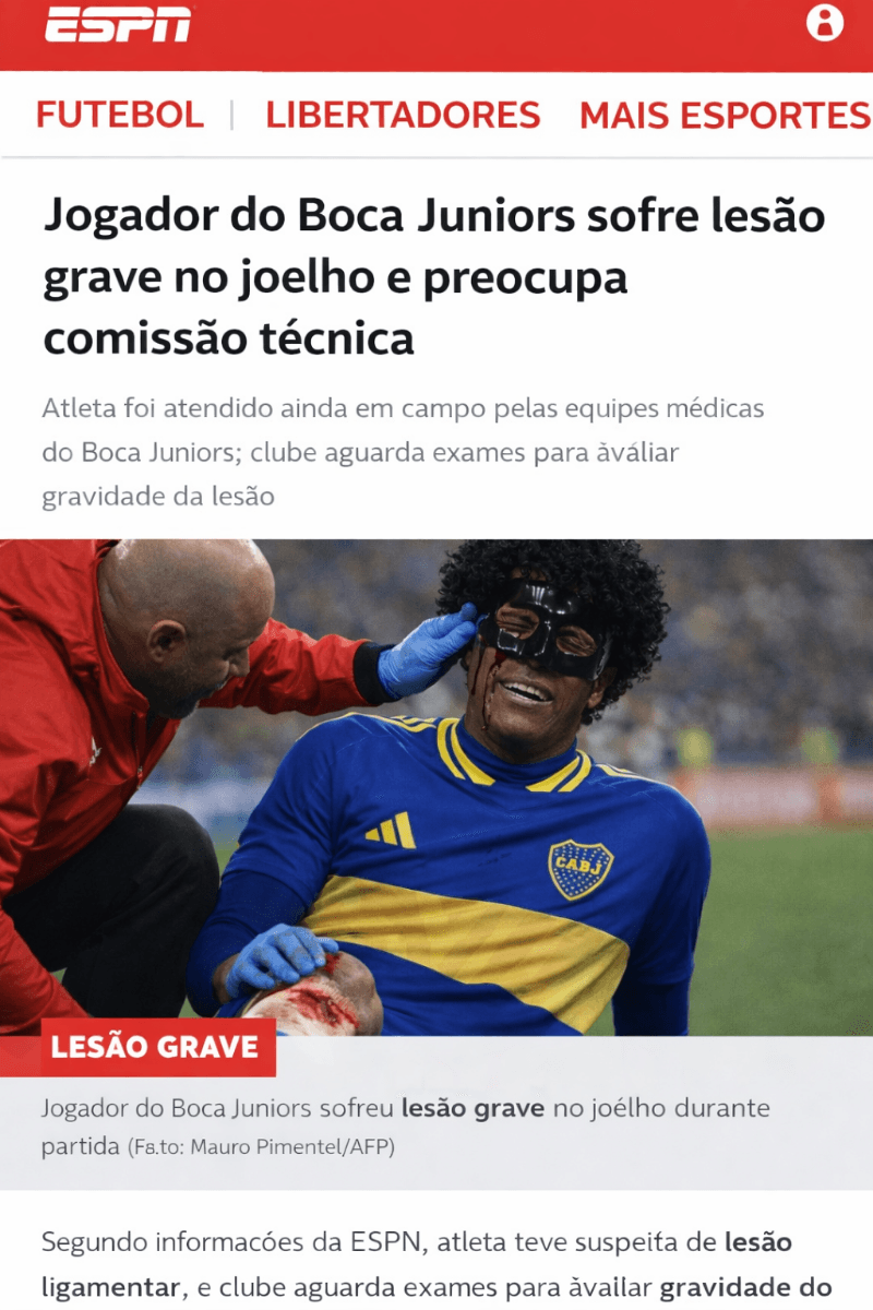 ENFIM SÓ CONSEGUIRAM PARA NA FALTA, INFELIZMENTE 4 MESES FORA 💪🏾🔥