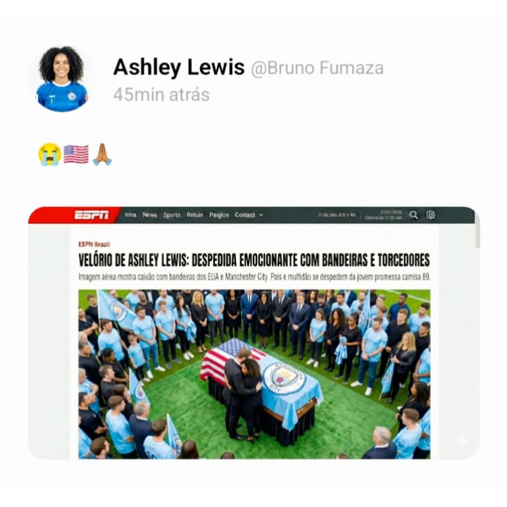 A morte de Ashley gerou repercussão no meio do futebol e levantou questionamentos sobre sua trajetória e o impacto de sua ausência no esp…