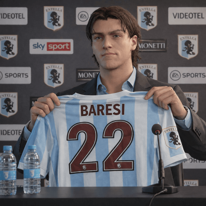 É OFICIAL! 💥 Segundo o jornal La Gazzetta, o atacante Cesare Baresi acaba de deixar a base para iniciar sua carreira no futebol profissi…