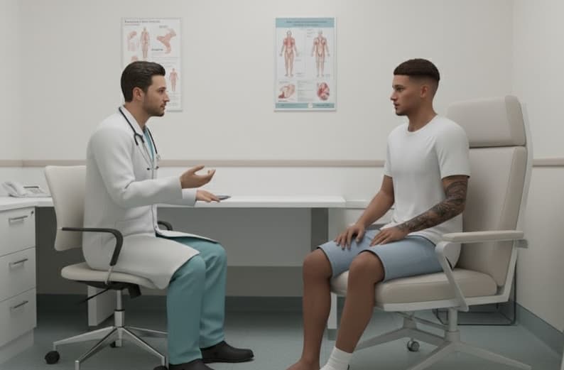 Médico me disse que está tudo bem com meu pé E posso voltar no próximo jogo 🙌