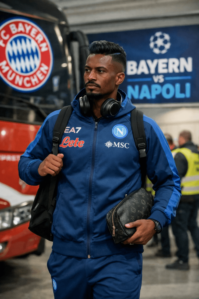 Tudo pronto pro espetáculo tropa Napoli e sua delegação chegaram Jajá vai começar Bayern x Napoli jogaço pela pré temporada
