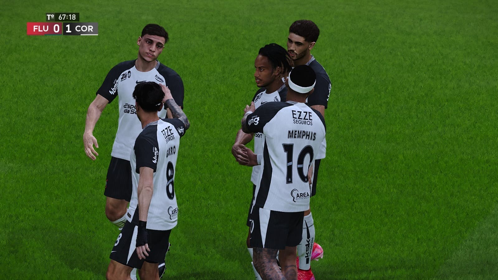 Esse ano promete esse time do Corinthians. Bidon jogando muito