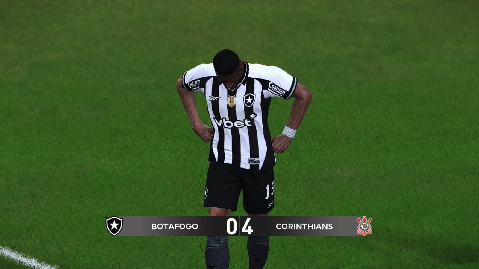 Corinthians vence Botafogo por um placar elástico de 4x0 no estádio Nilton Santos Craque do jogo e Bidon com dois gols e uma assistência,…
