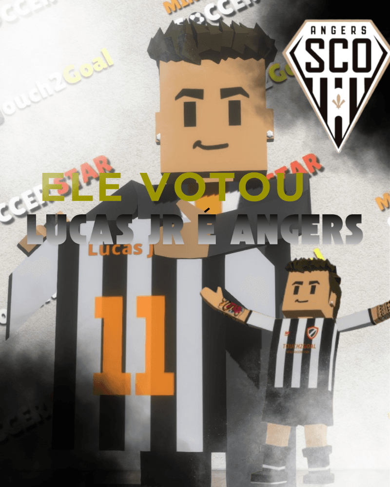 É OFICIAL EU VOLTEI LET'S GO ANGERS⚫️⚪️