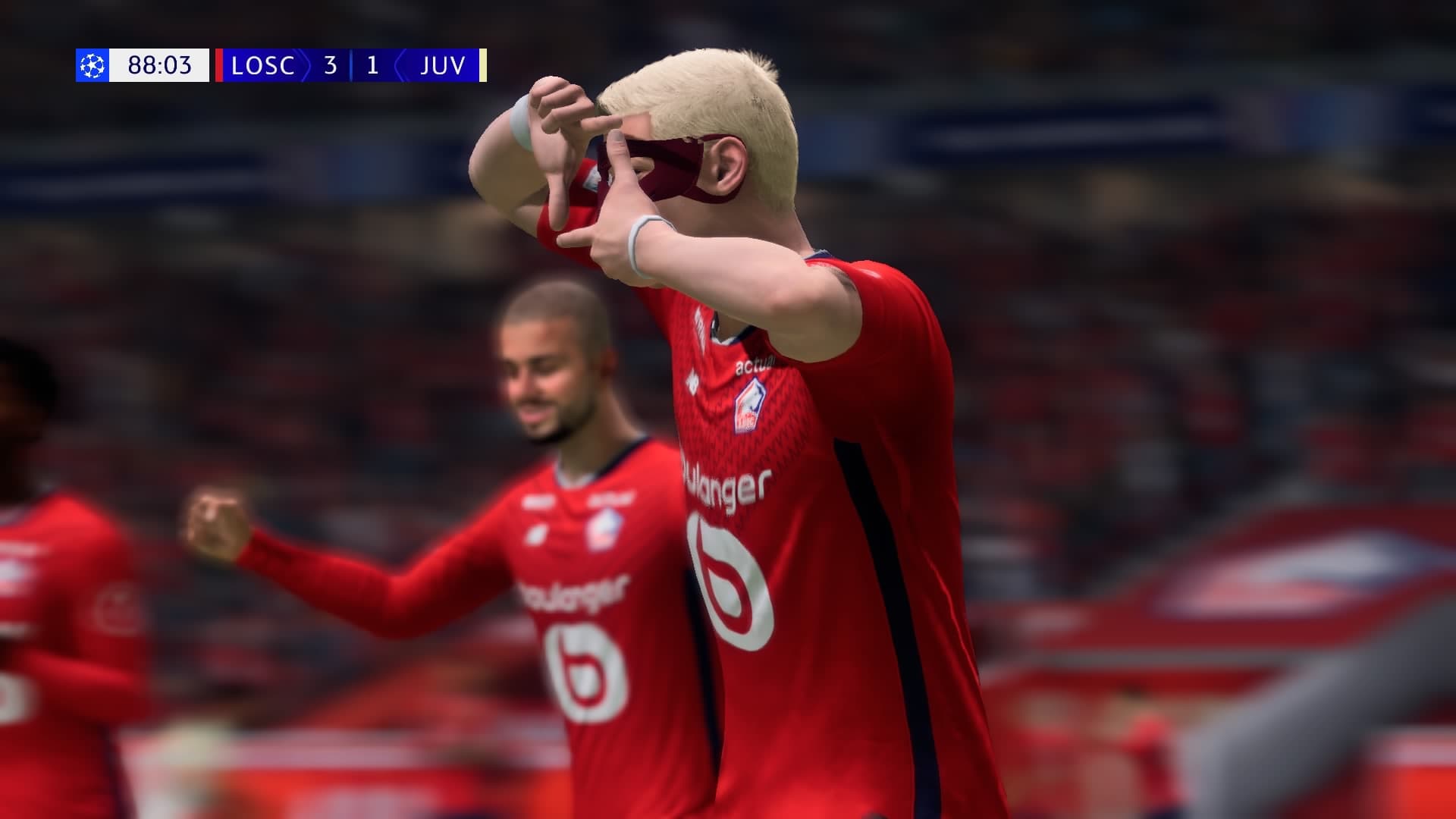 É o segundo gol!!!! Estamos vencendo de 3x1 com dois gols nossos!!!!🔥