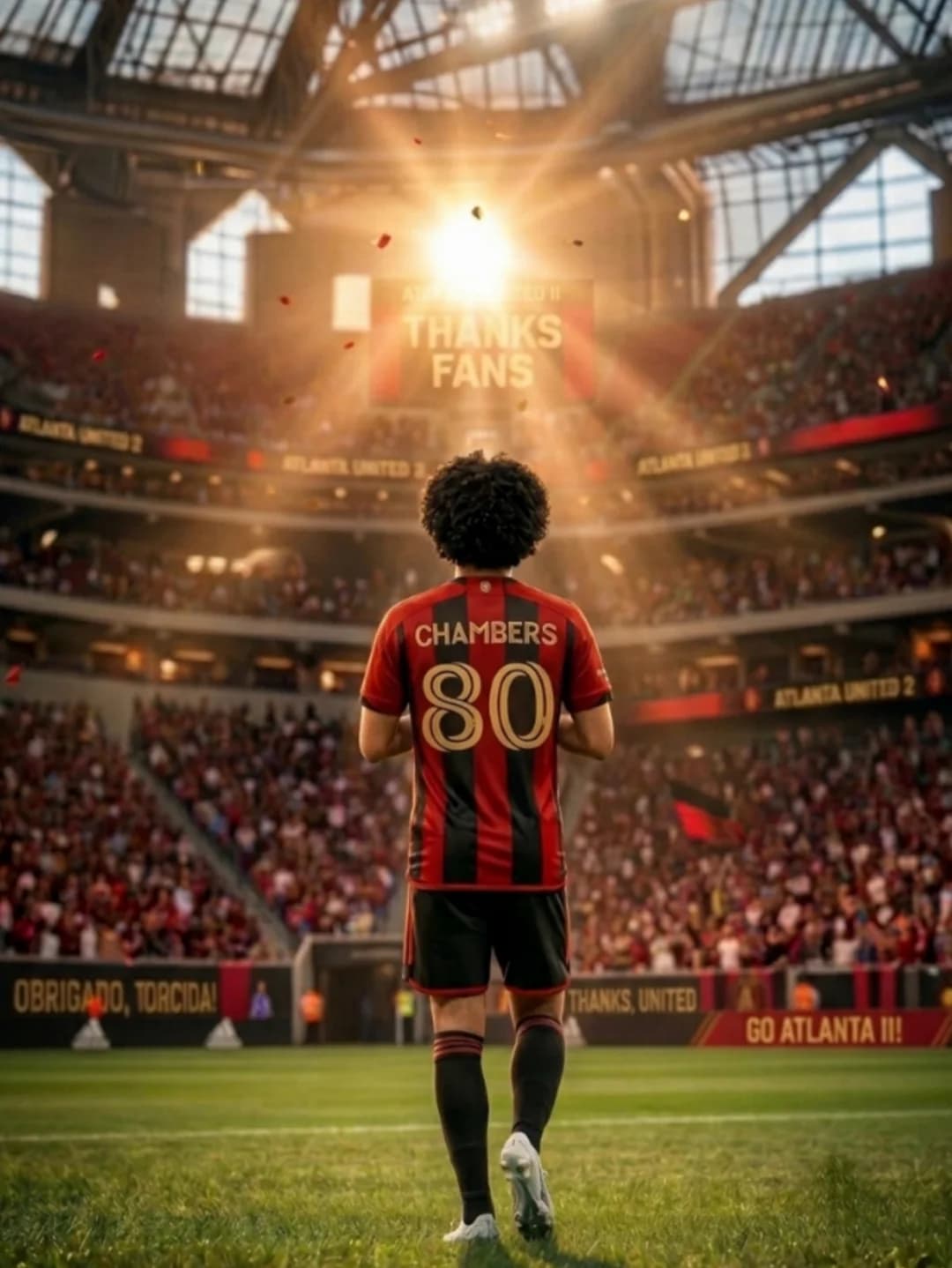 Entrar naquele estádio lotado olhando aquela multidão que veio me receber, eu não penso em nada além do que retribuir em campo fazendo o …