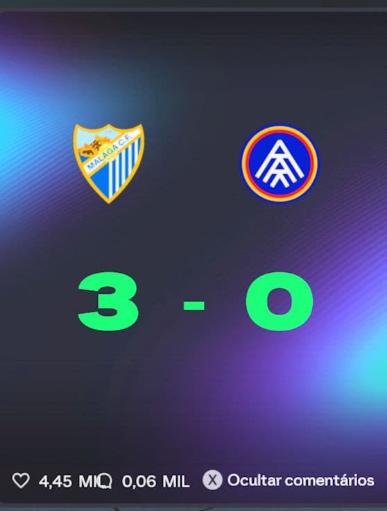 Mais uma vitória do Málaga CF #MGAxAND