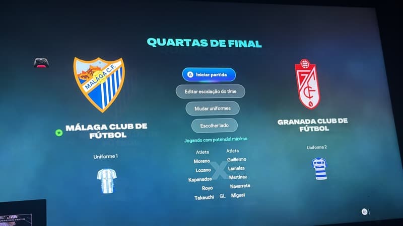Vamos fazer esse jogo emocionante com a categoria de base do Málaga