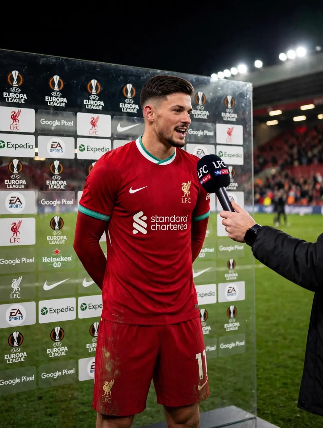 Liverpool 1x0 Quarpelather city Esse foi um jogo difícil mas com muita luta, nós conseguimos sair com a vitória. Esse gol que eu marquei …