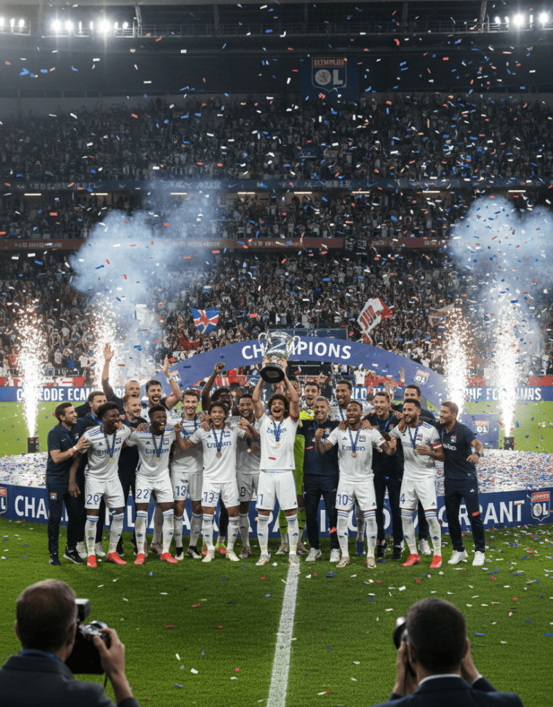 CAMPEÕES DA COUPE DE FRANCE!!! Acho que não precisa provar mais nada🦁💙