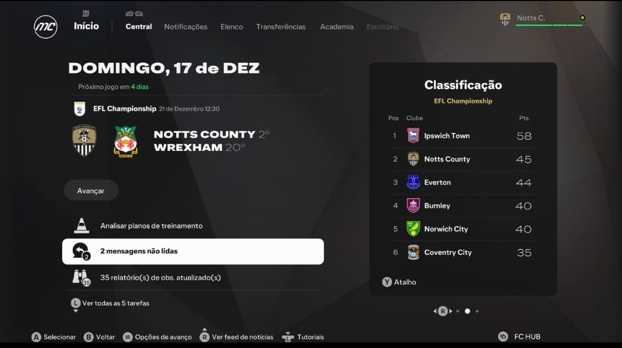 Notts Country fazendo história em 2 na Championschip 🔥🔥