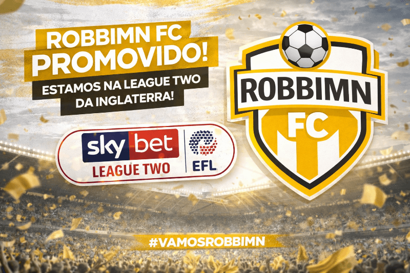 ESTAMOS NA LEAGUE TWO 🏆