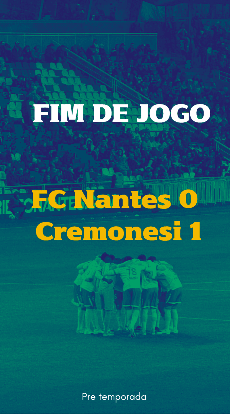 Fim de jogo. O canário perde pra Cremonesi no seu último jogo preparatório. Em um jogo com poucas chances para os dois lados a equipe sai…