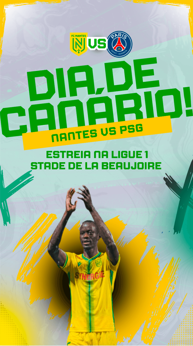 HOJE TEM CANÁRIO!!🟡🟢 As 21h de hoje começamos nossa trajetória em mais uma trajetória da Ligue1,iremos com força total!! Contamos com o…