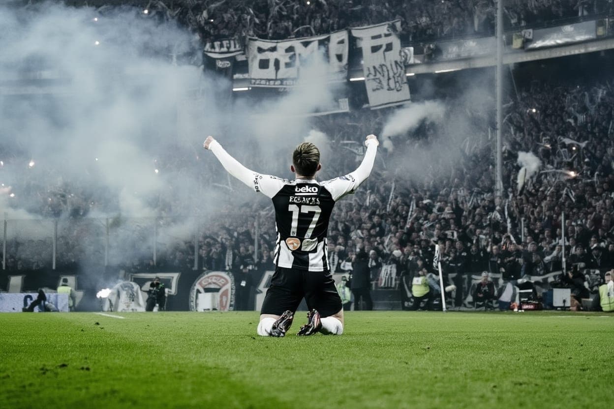 Vitória muito importante contra o Olympique Lyonnais por 2 a 0, vitória pra assumir a liderança da Europa League. ⚽ 1 🅰️ 1 📋 10,00 🏆 3