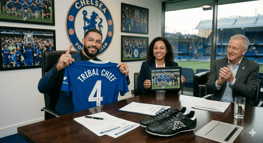 Início de uma nova jornada... Estou muito feliz de estar atuando por um dos maiores times do mundo... Pra cima BLUES💙 . OTC ☝🏽🇦🇸🔥