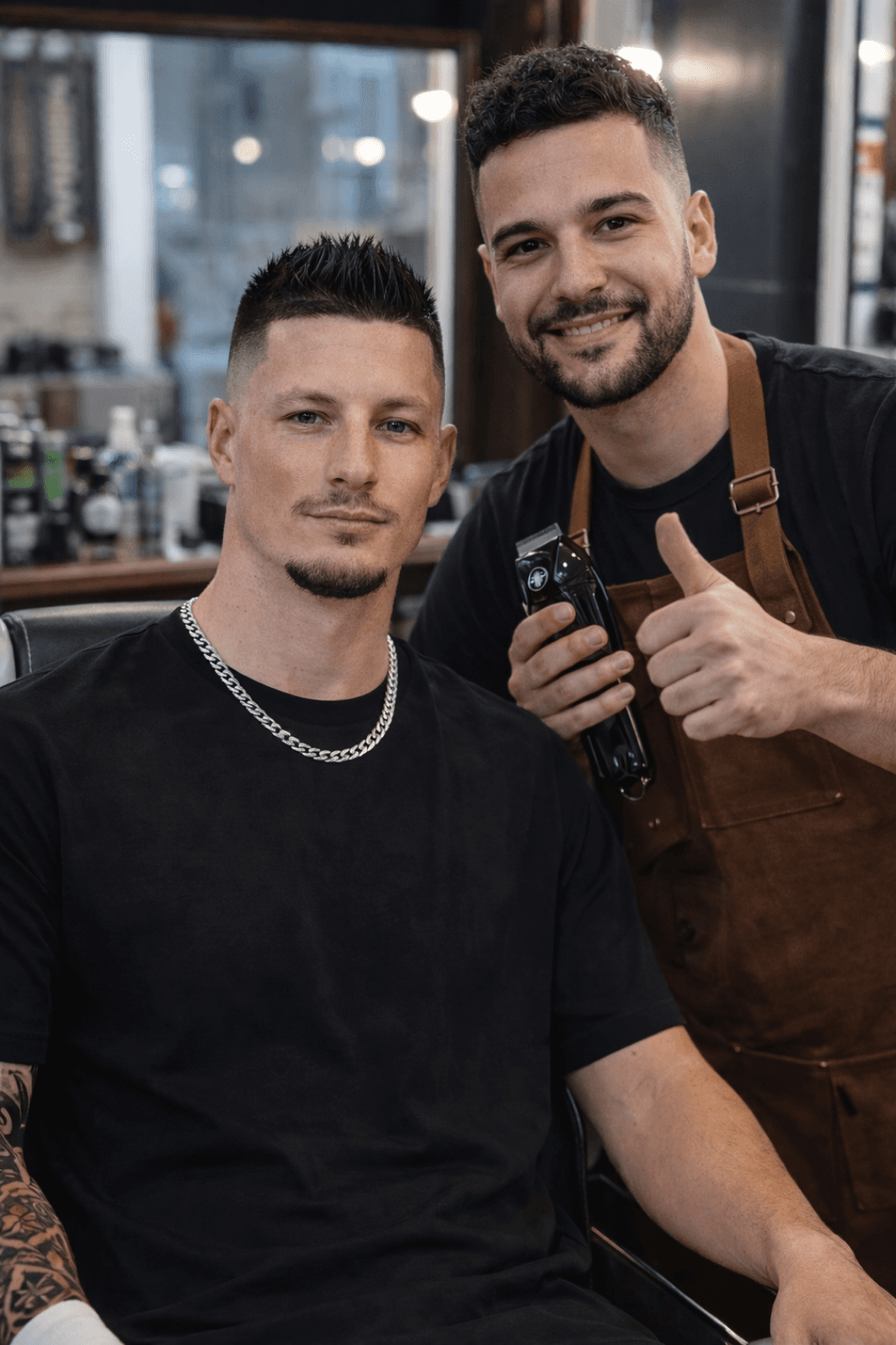 Temporada nova, estilo novo!! Valeu meu mano pela moral 🙌🏻😎