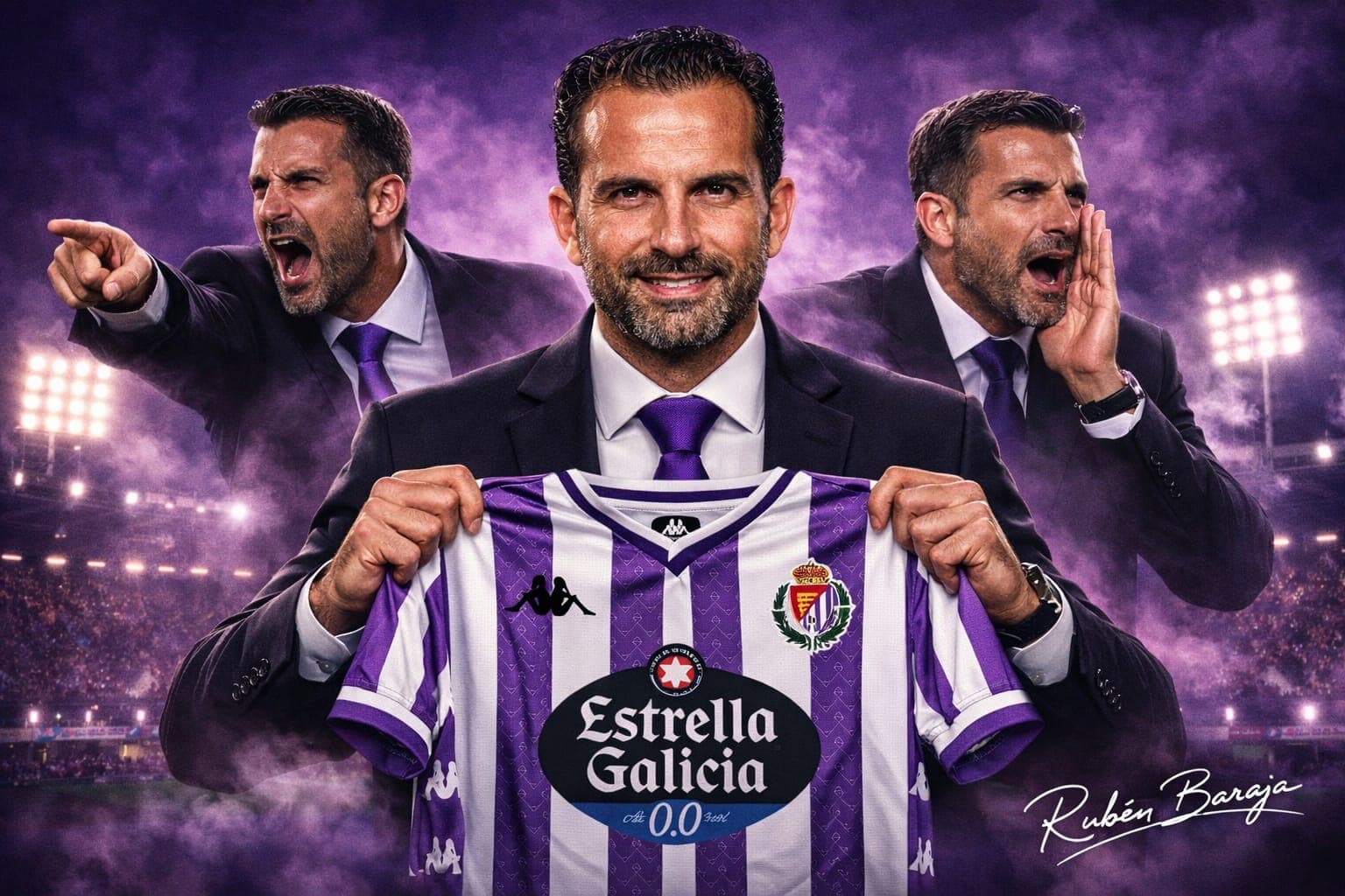 ⚠️ NOVO TREINADOR ⚠️ Real Valladolid contrata Rubén Barajas para o cargo de treinador. Conseguirá o novo treinador levar o seu clube de i…