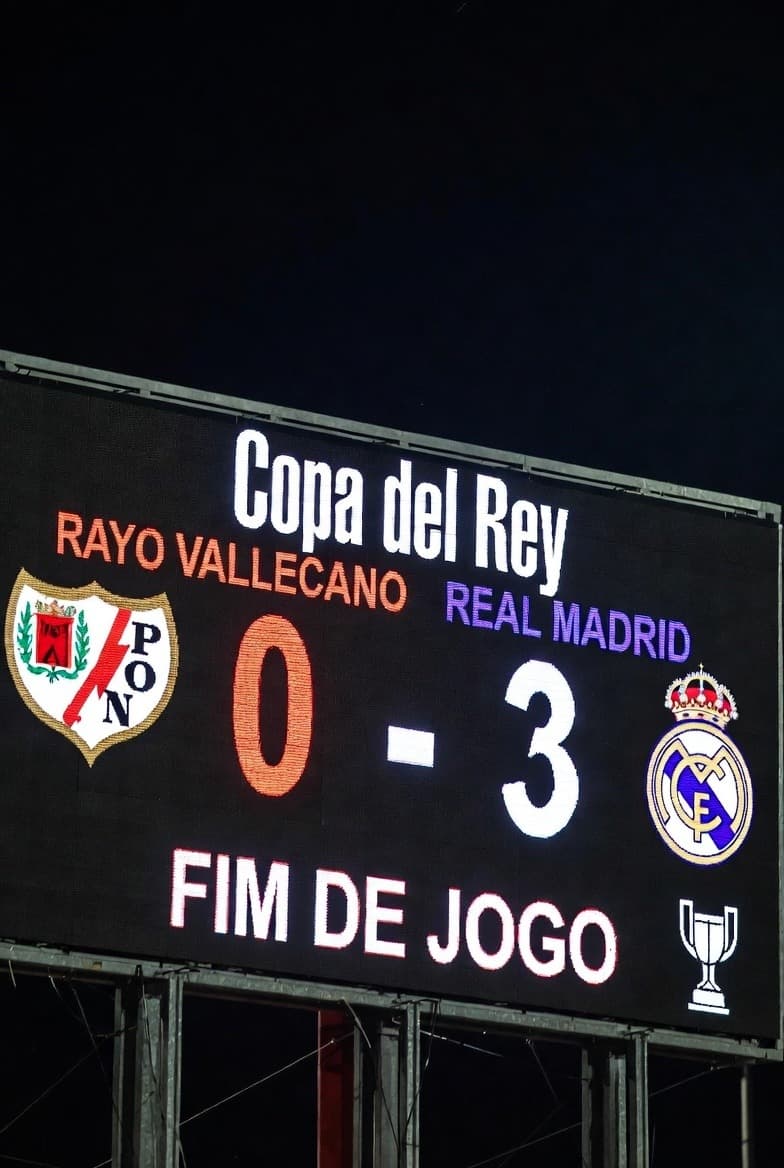 Fim de jogo na Copa Del Rey, vitória do Real Madrid fora de casa e avança para a próxima fase, vitória por 0 X 3 do Real Madrid! 🇪🇸🔥🗞️🏆