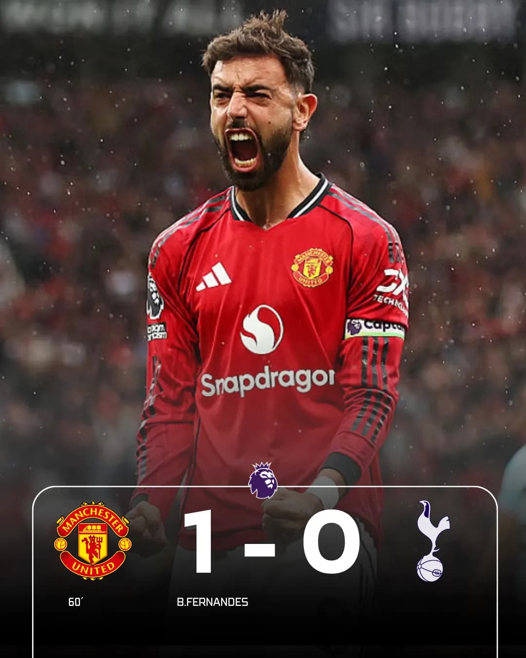 Começamos a Premier league com uma vitória importante.😈🔴⚪