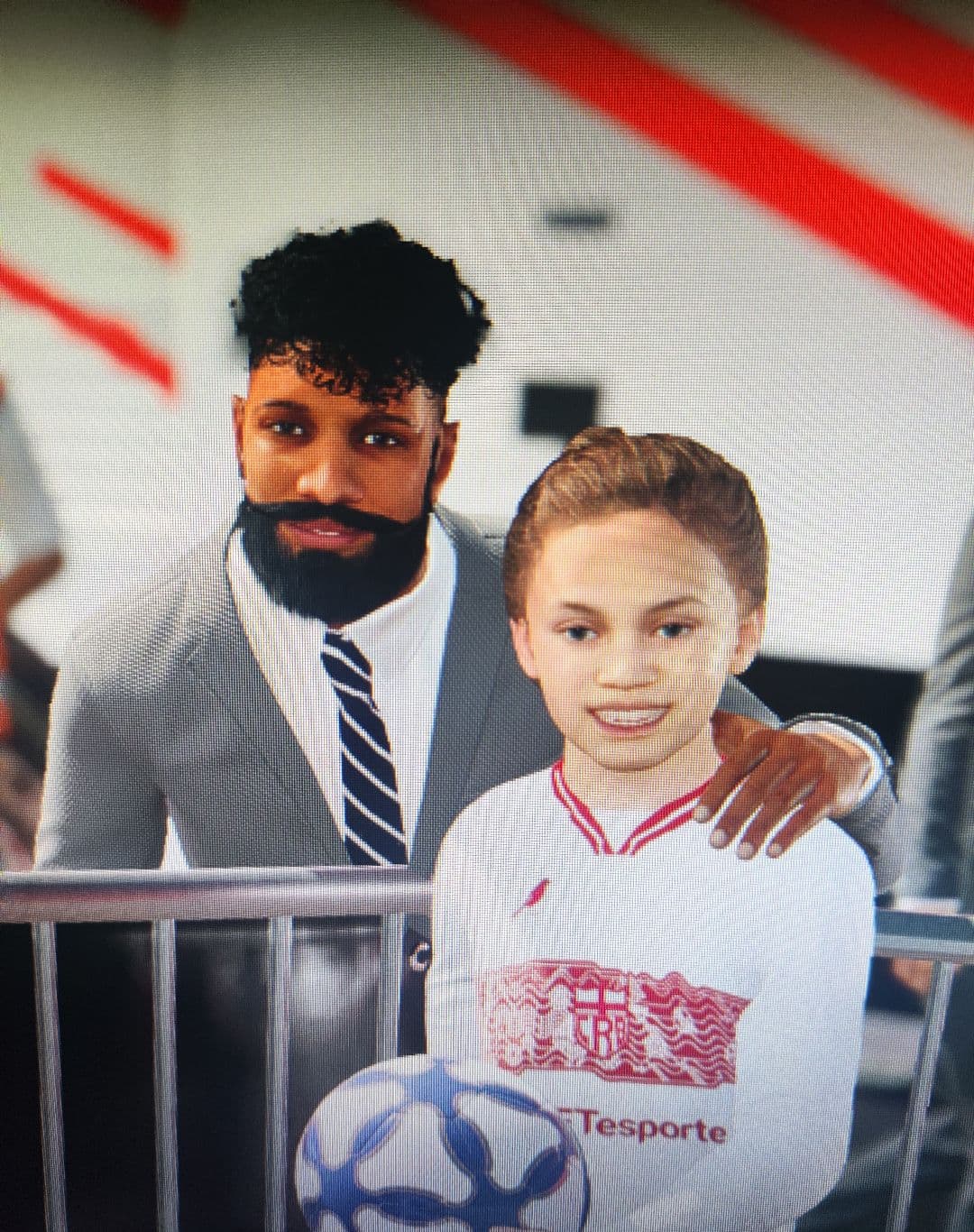 Carinho com os fans sempre! Obrigado pelo apoio de vocês!