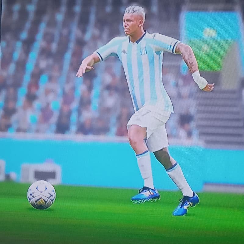 Dia especial para mim, que fiz o gol decisivo para a vitória do racing contra o unión ⚽️🔥