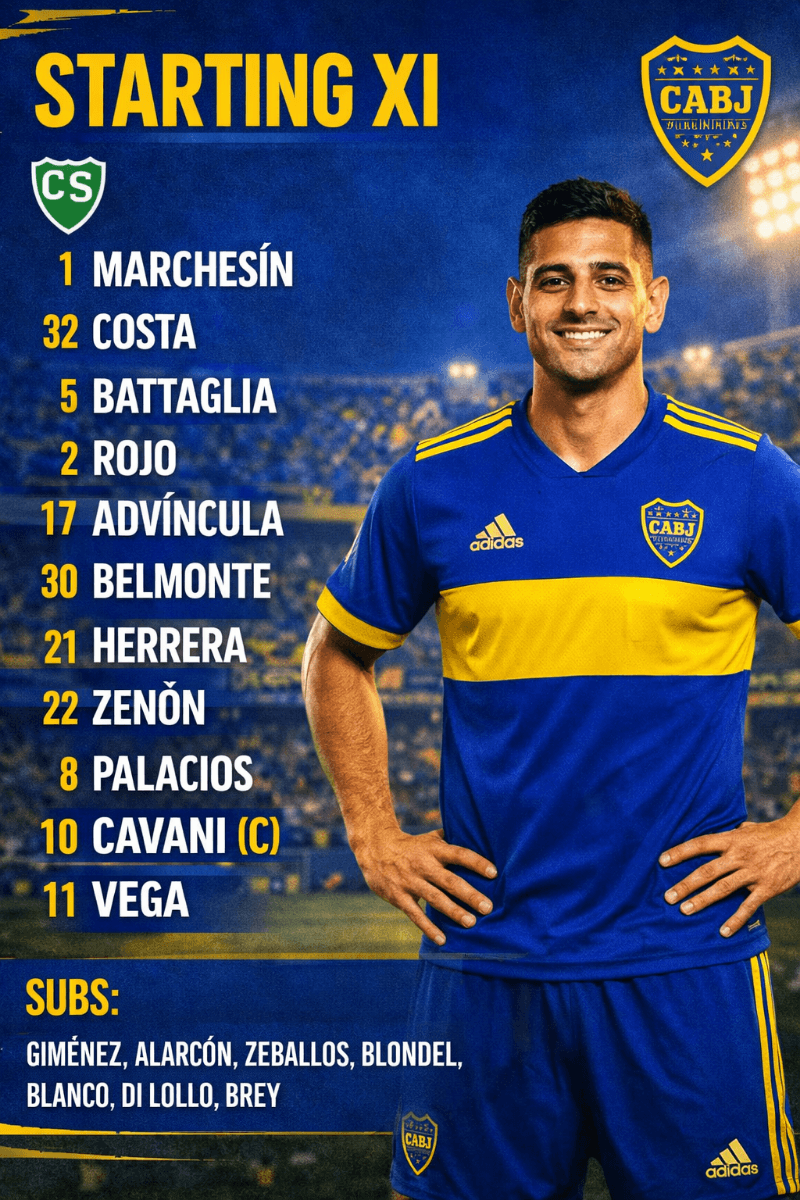 Hoje começa a nossa temporada! 💙🟡 O Boca está pronto para o primeiro desafio da pré-temporada. XI iniciais definidos, foco total e a Bo…