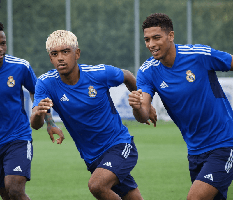 Treino antes do el clássico. 👑