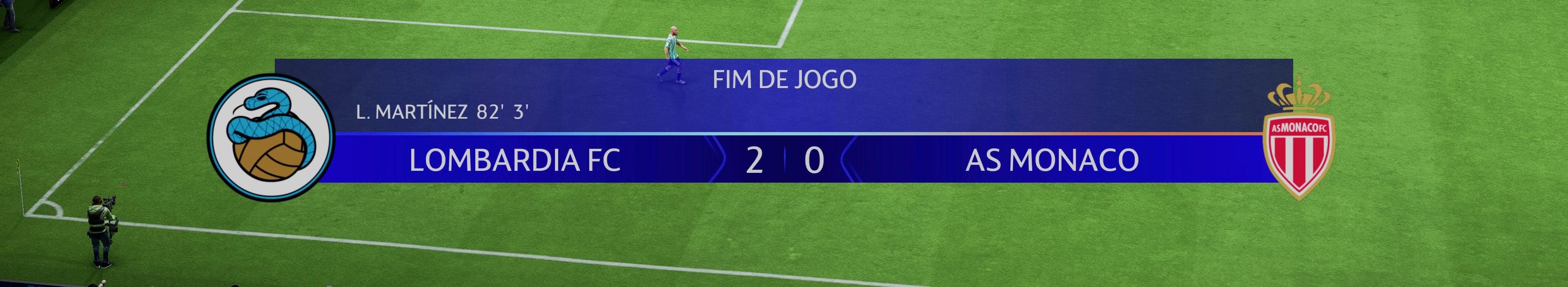 Jogo difícil pela liga da Champions Mas na próxima voltaremos melhor e trazeremos a vitória.